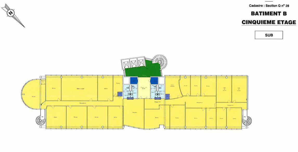 Bureau Pantin 4763m² Location bureau Pantin Seine-Saint-Denis OLBUR2106917 1